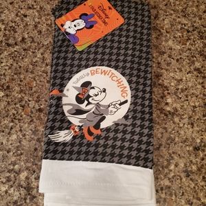 Disney Halloween minnie bewitching kitchen towels
